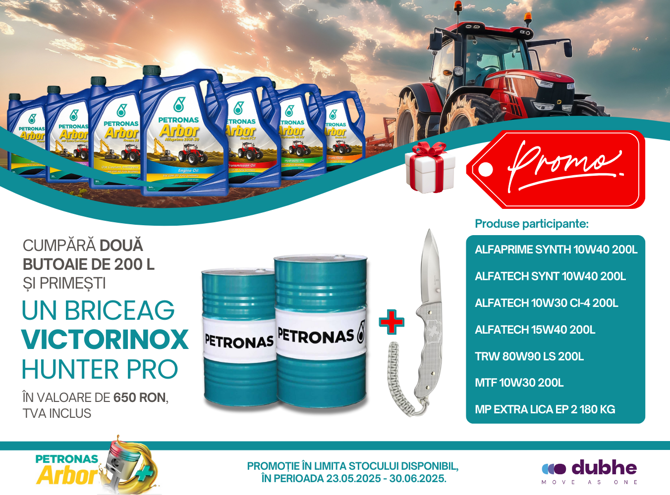 PROMOȚIE SPECIALĂ PETRONAS ARBOR