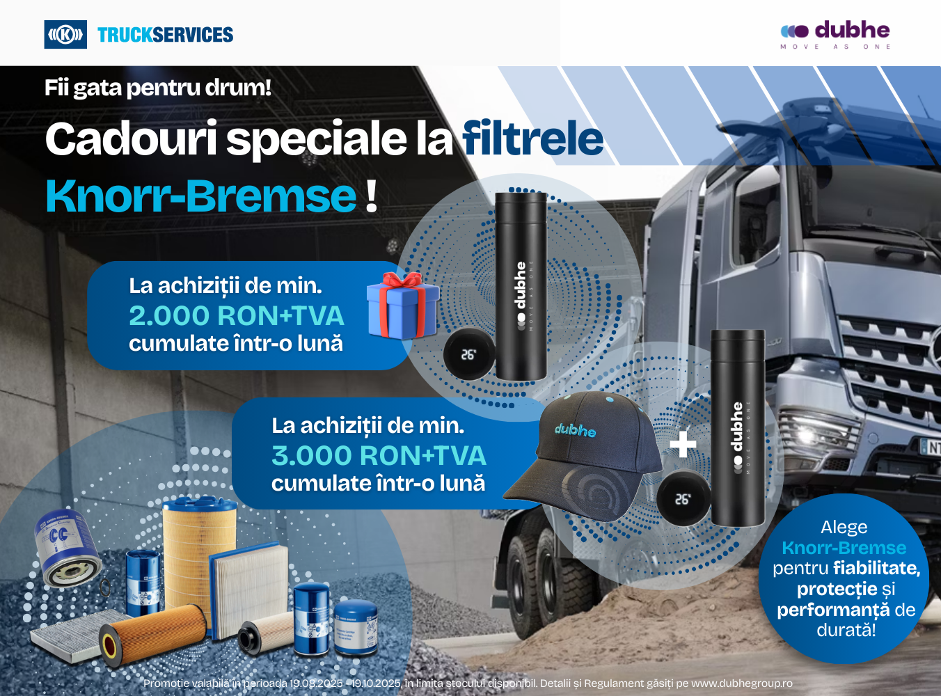 Fii gata pentru drum cu Knorr-Bremse!