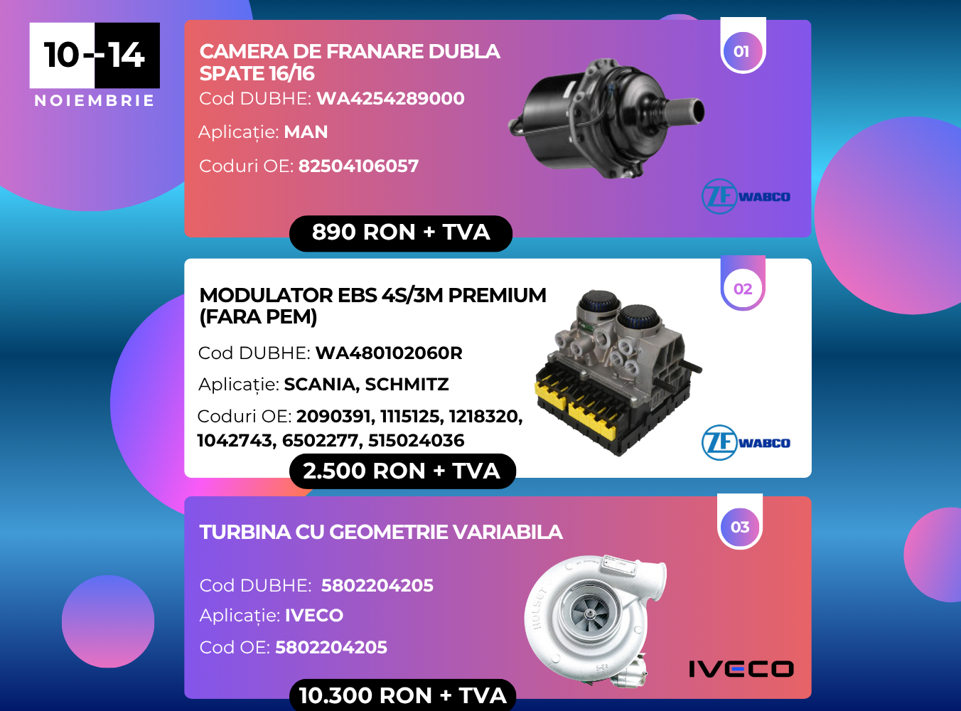 Oferta săptămânii 10-14 NOV