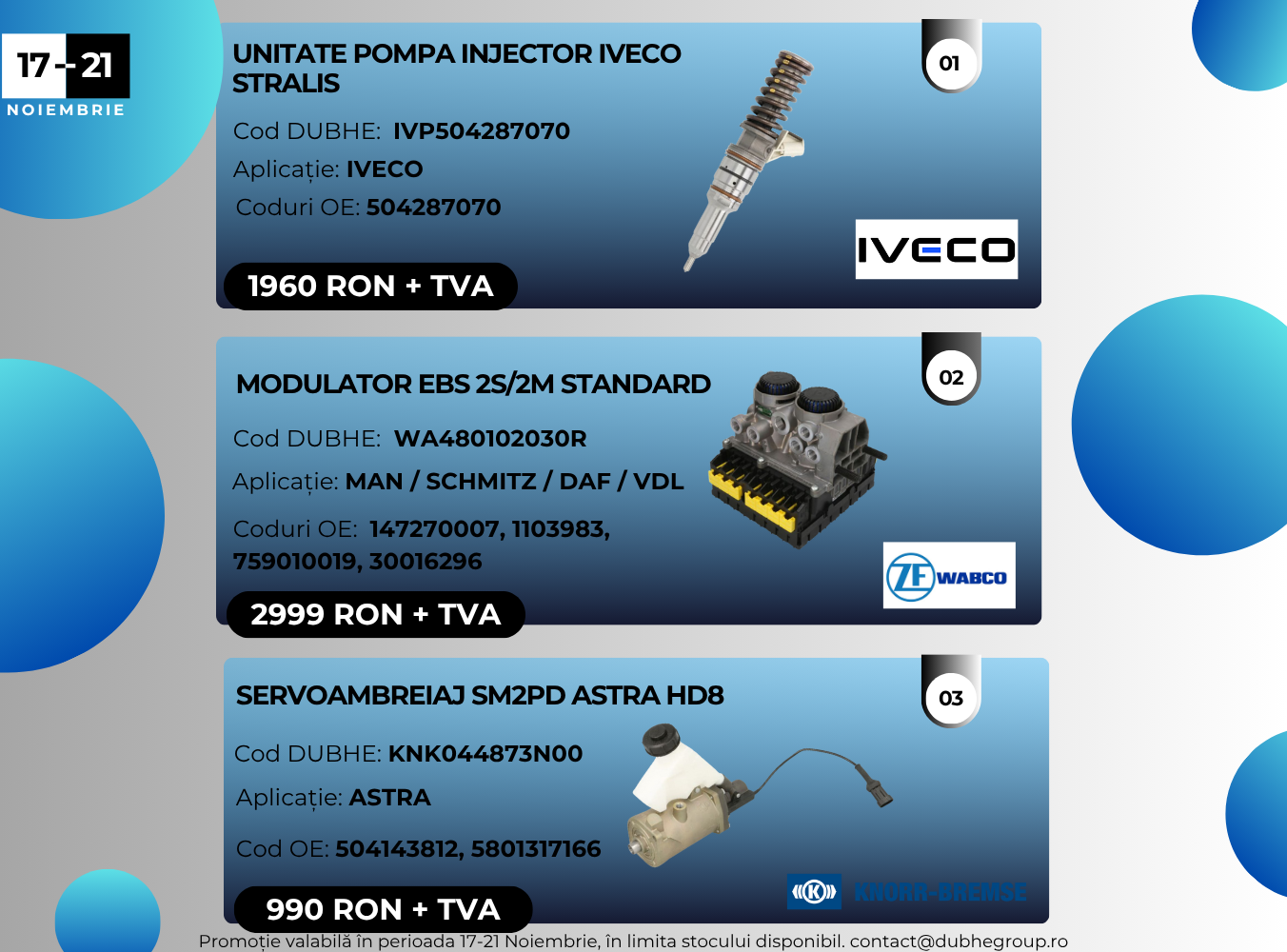 Oferta săptămânii 17-21 NOV